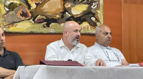 אורן חסון ובאסל סולימאן בכרמיאל (ההתאחדות לכדורגל)
