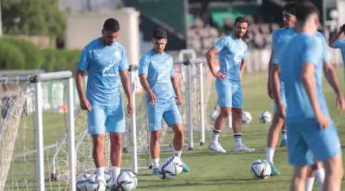 Israel national team players in training (Omri Stein)