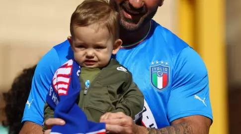 Young Italy fan (Reuters)